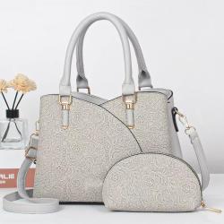 2024 New wholesale luxury leather fashion quilted leather bags set women's large capacity handbags For ladies