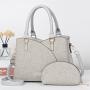 2024 New wholesale luxury leather fashion quilted leather bags set women's large capacity handbags For ladies