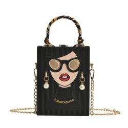 CCF707 New Fashion Cute Crossbody Handbag For Girl Retro Ladies Shoulder Bag PU Leather Womens Tote Bags