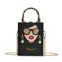 CCF707 New Fashion Cute Crossbody Handbag For Girl Retro Ladies Shoulder Bag PU Leather Womens Tote Bags