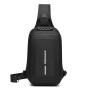 XL361 Anti-theft Daily Used Waterproof Crossbody Bag Oxford Men's Chest Bag combination lock Sports Shoulder Bag