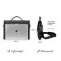 LOVEVOOK OEM Custom 13.3'' Leather Shoulder Messenger Bag Laptop Briefcase for School Work Anti Theft Men Women Laptop Hand Bags