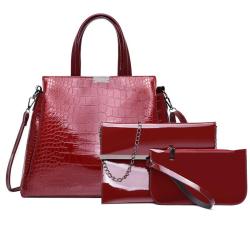 ZR271 New 2023 Women's Bag Large Capacity Mother and Child Bag Three Piece Portable One Shoulder Crossbody Bag Set