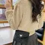 Leisure small square bag 2024 women bag new simple embroidery chain crossbody shoulder bags for women wholesale factory