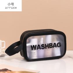 Novation Travel Wash Zipper Toiletry Pouch Set Pvc Makeup Organizer Cosmetic Bags Cases Transparent Customize Clear Waterproof