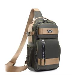 ZF136 Men Crossbody Bag Business Trend Cycling Hiking Travel Bag Fashion Shoulder Bag Oxford Cloth Waterproof Wear-resistant