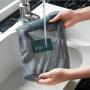 Gelory Polyester Mesh Hanging Bag Reusable Grocery Eco Shopping Tote Kitchen Fruits Vegetables Storage Bags