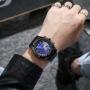 2022 Fashion Leather Man's Wrist Watch Band Wristwatch Reloj Luxury Gold Watch Creative Men Chain Wristwatches