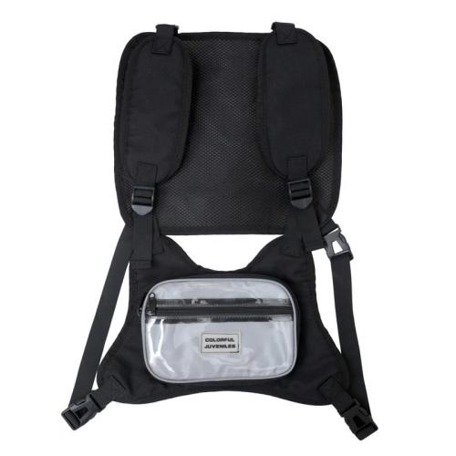 ZR917 Hot Sale Multipurpose Reflective Tactical Chest Bag Outdoor Men's Riding Vest Bag Digital Camouflage Sports Travel Bag