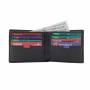 Very thin vegan leather men wallet slim new designer card holder wallet for men