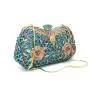 Hot selling Blue  Crystal Gown Rhinestone Purse Dress Elegant Clutches Banquet Stone Evening Clutch bags for women