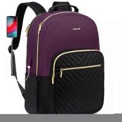 New 2023 LOVEVOOK women bags large 15.6in 17in laptop bookbags travel school business bag sport waterproof men laptop backpacks