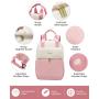Waterproof Cute Travel Work Computer Backpack Bag with USB Port Back pack Casual Daypack Nurse Teacher Laptop Backpack for Women