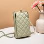 Hot Selling Korean Fashion mobile phone bag 2024 Ladies shoulder bag wholesale simple crossbody bags for women