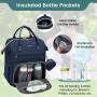 LOVEVOOK All-in-One Travel Diaper Bag Multifunction Large Nappy Bag with Changing Pad & Pacifier Case mummy baby diaper Bag