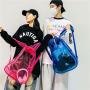 ZR704 Unisex Schoolbag Backpack Transparent Laptop Bag Funny Ghost PVC High Quality Zipper Waterproof Fashion Backpack Halloween