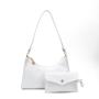 2024 ladies handbag pu leather zipper armpit bag shoulder crossbody bags for women female factory wholesale hobo bag