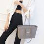 Genuine Leather Big Bag Women's High-Grade Real Cow Leather Shoulder Bag Wholesale large-Capacity Women Handbag Simple Tote Bag