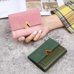 sac tendance 2024 carteras para mujer  Small Mini Short Slim Wallet Women Leather Wallet Purse Female Card Holders Money Wallet