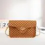 2024 Women's Fashion Shoulder Oblique Bag Small Square with Dot Flower Material Wholesale from Factory