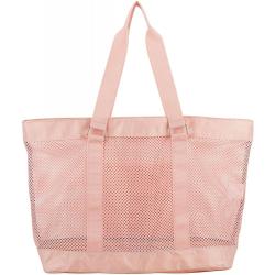 Factory Wholesale Fashion Travel Handbags Clear Mesh Shoulder Bag Transparent Tote Beach Bag