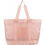 Factory Wholesale Fashion Travel Handbags Clear Mesh Shoulder Bag Transparent Tote Beach Bag