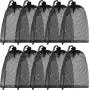 Gelory Kitchen Jewelry Toys Gifts Storage Mesh Bags Custom Nylon Mesh Laundry Bag With Drawstring