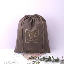 Custom Logo Printed Large Grat Velvet Drawstring Wedding Party Gift Jewelry Bag Soft Luxury Velvet Handbag Cloth Dust Pouch
