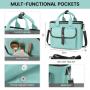 LOVEVOOK Lunch Bag for Women/men Insulated Lunch Box Leakproof Freezable Cooler Bag Work Hiking Picnic Beach Big Lunch Tote Bag