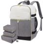 LOVEVOOK 40L Carry On LOVEVOOK Waterproof Laptop Travel Backpack TSA Flight Approved Carry on BackpackS with 3pcs Packing Cubes