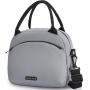 ZX044 Leakproof Insulated Cooler Lunch Tote Bags for Work Bento Box Insulated Messenger Bags Camping Fresh Keeping Handbags