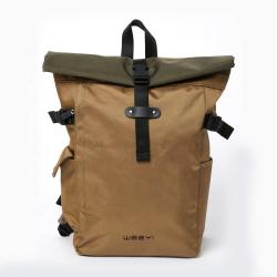 CHANGRONG Custom waterproof Polyester outdoor top roll backpack for men