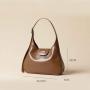 2024 Trend New Simple Fashion Large Capacity Shoulder Bags Luxury PU Leather Stylish Underarm Bag Fashion Women Tote Bags