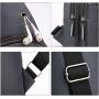 Gelory Wholesale Modern Design Lightweight Polyester Single Shoulder Bag Crossbody Chest Bag For Outdoor Walking Biking Travel Cycling