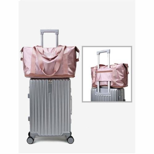 Gelory Wholesale Dry And Wet Separation Sports Portable Shoulder Bag Yoga Gym Bag Large Capacity Travel Bag Custom Logo