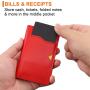 Custom logo wallets Front Pocket Minimalist Leather Slim Wallet RFID Blocking Credit Card Case