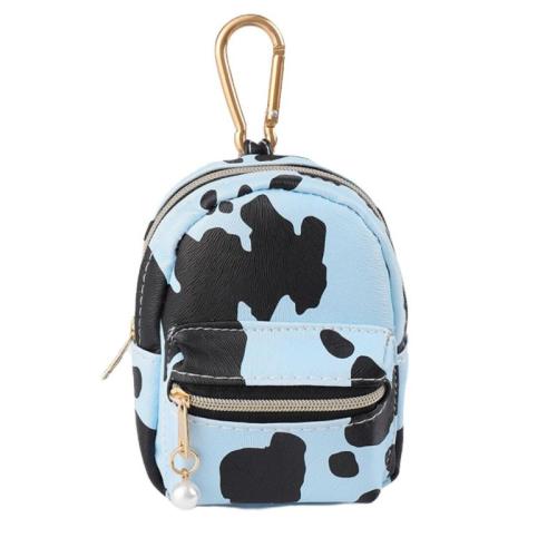 ZR222 Printed Cow Pattern Key Bag Summer New Korean Personalized Women's Daily Change Storage Bag Wallet