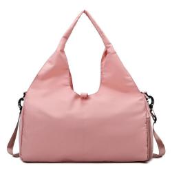 ZF104 New Fashion Yoga Bag Ladies Sports Fitness Bag Oxford Cloth Wet and Dry Separation Wear-resistant Storage Travel Bag