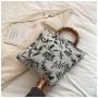 KBW774  Customized Hot Chinese Style Bag Women Fashion Jacquard Temperament Bamboo Handbag Simple Cheongsam Chinese Tote Bag