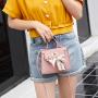Customs Handbag Summer New Women's Korean Fashion Scarf Portable Single Shoulder Messenger Lock Bag  Zipper Square Small Handbag