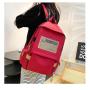 ZR886 New Schoolbag Sets Fashion Student Backpack Boy Girl Senior High Quantity Canvas 5-piece-set Laptop Bag Travel