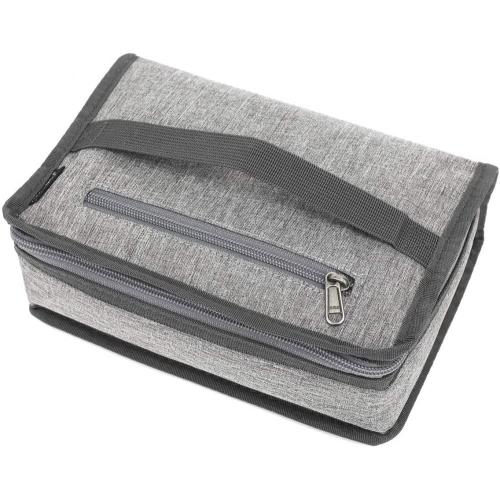 Gelory New Style Small Lunch Box Portable Soft Bag Mini Cooler Thermal Meal Tote Kit With Handle For Office And School