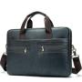 XL345 Genuine Leather Message Bags Men's Business Durable Laptop Bags Practical Simple Shoulder Bag Customized Logo