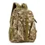 Unisex Streamlined Pillow-Shaped Backpack for Travel Cycling and Studying with Zipper Closure