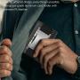 New Arrival Metal Aluminum Automatic Pop Up Rfid Blocking Thin Minimalist Smart Wallets For Men