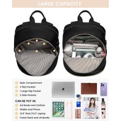 LOVEVOOK Girls Teenager School Bag Waterproof Casual Anti-Theft Daypack college office bag travel laptop backpack with USB Damen