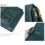 ZF211 RFID Anti-theft Brush Wallet Female Double Zip Mobile Phone Bag New Large-capacity Long Waterproof Wear-resistant