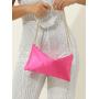 Imitate Slik Stain Underarm Square Evening Bag Party Dinner Bag Gold Chain Handbag Bridal Wedding Clutch Lady sac tendance 2024