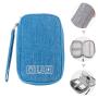 SN043 Multifunctional Mini Mobile Power Storage Bag Portable Polyester Earphone Bag Electronic Accessories Case