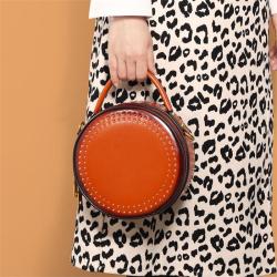 New Arrival Women's Bag Small Round Shape Single Shoulder Classic Hand Bags